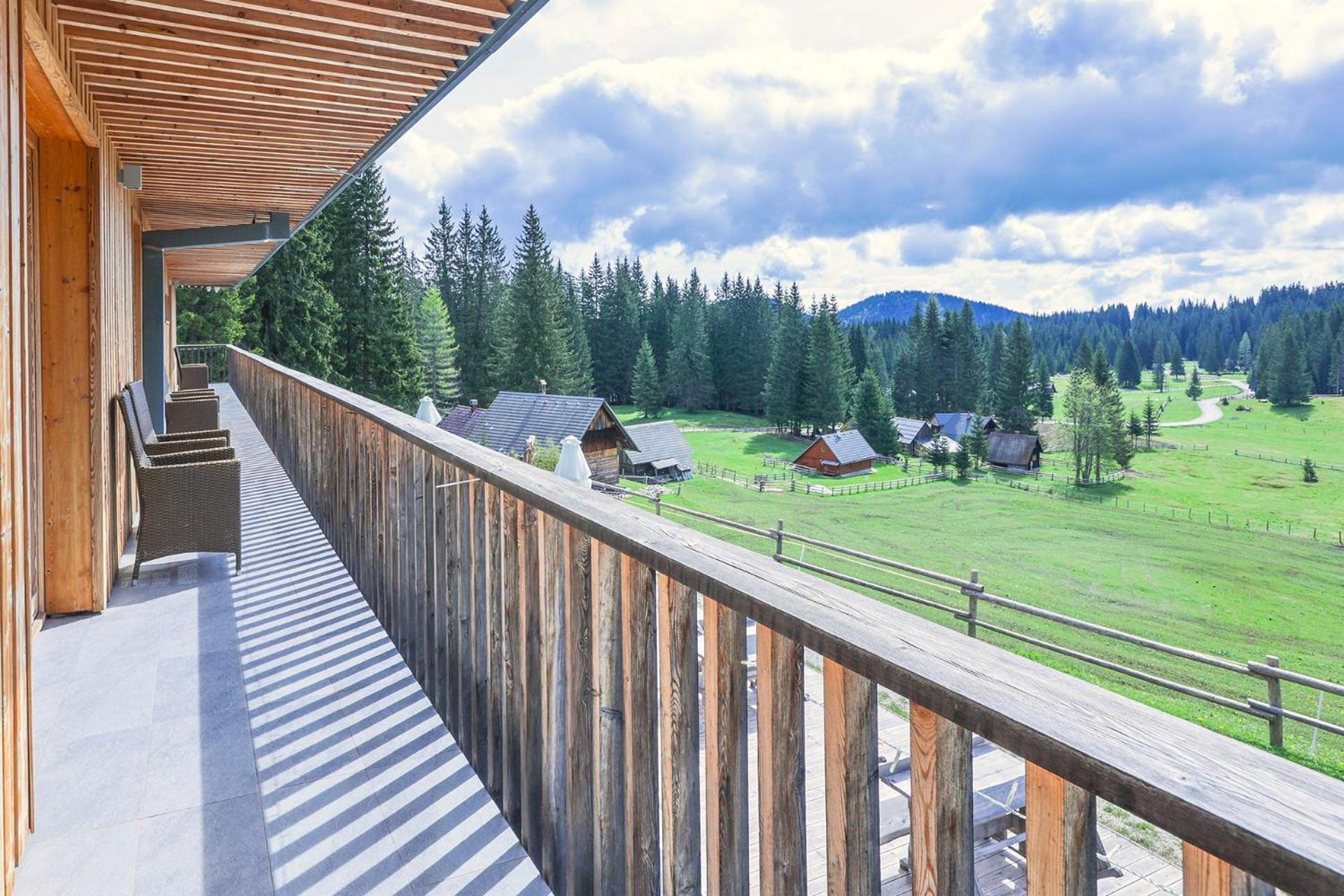 Hotel Jelka Pokljuka Goreljek Exteriör bild